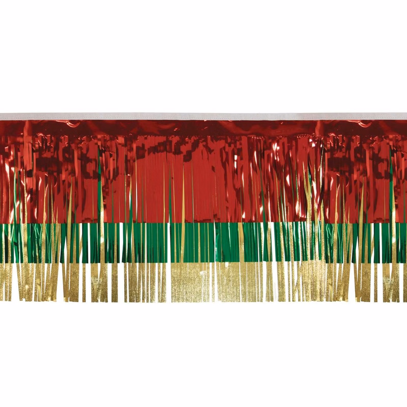 Victory Corps™ Metallic Holidazzle Fringe (15")