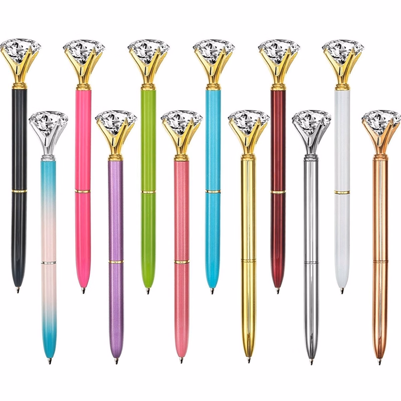 Big Diamond Crystal Ballpoint Pen