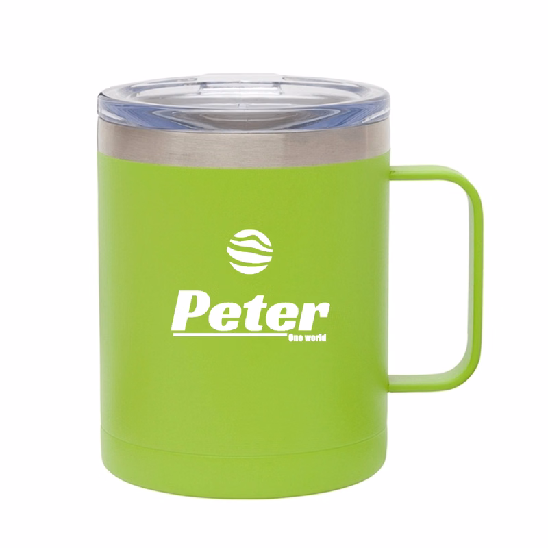 14 oz Vacuum Insulated Coffee Mug With Handle