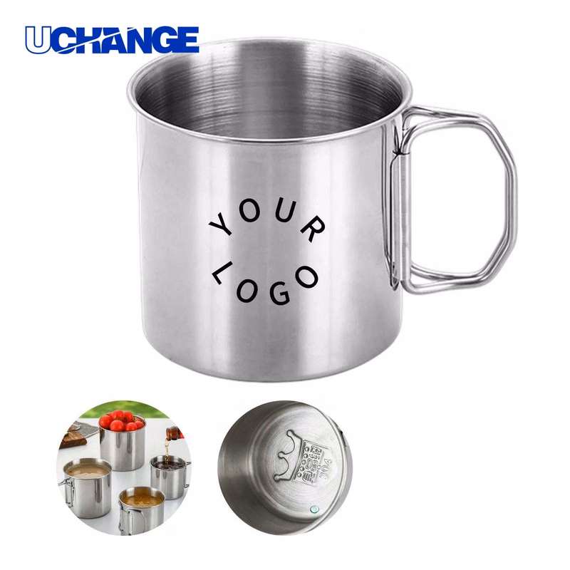 Stainless Steel Travel Cup with Lid Option Durable Design
