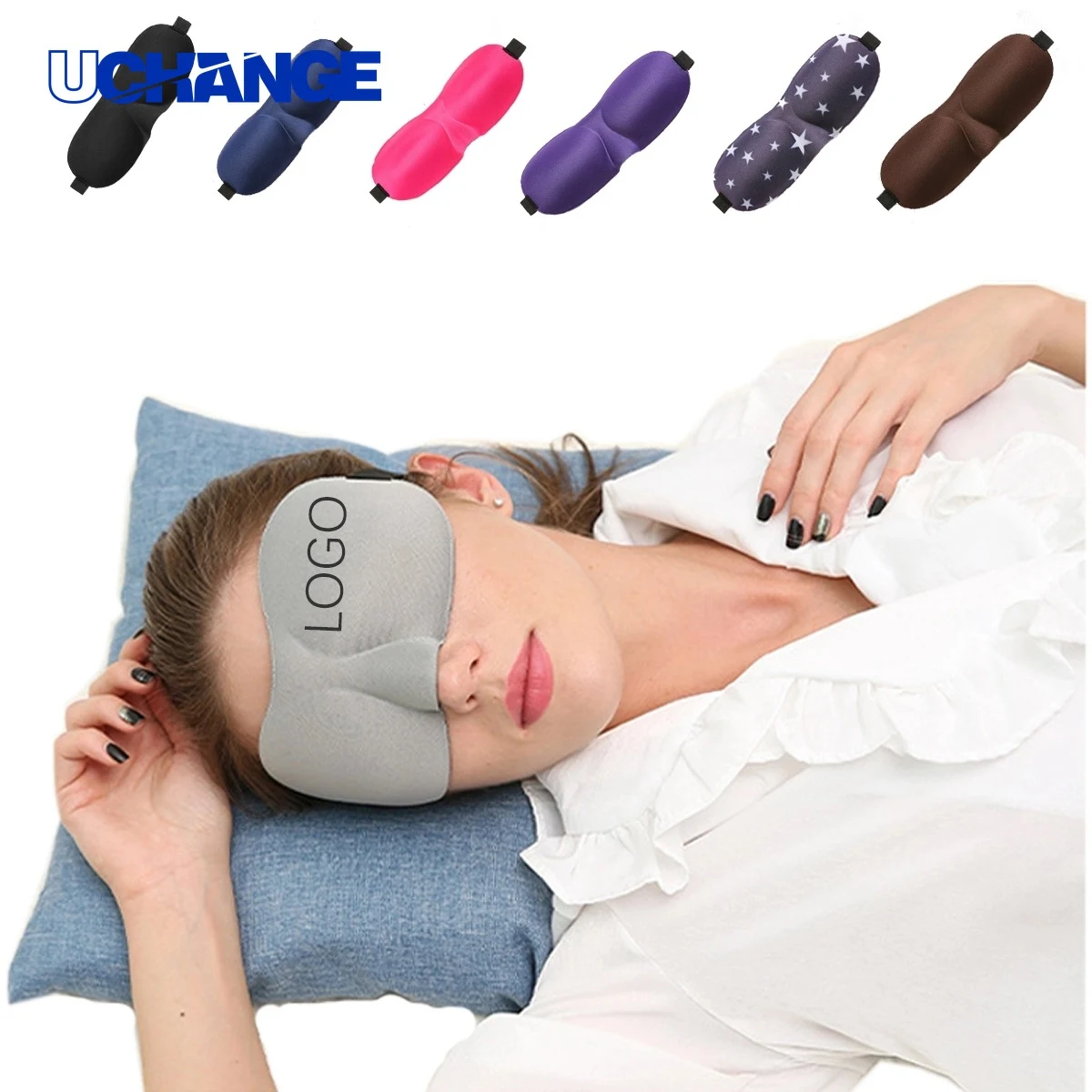 Three Dimensional Patch Blinder Eye Mask 1