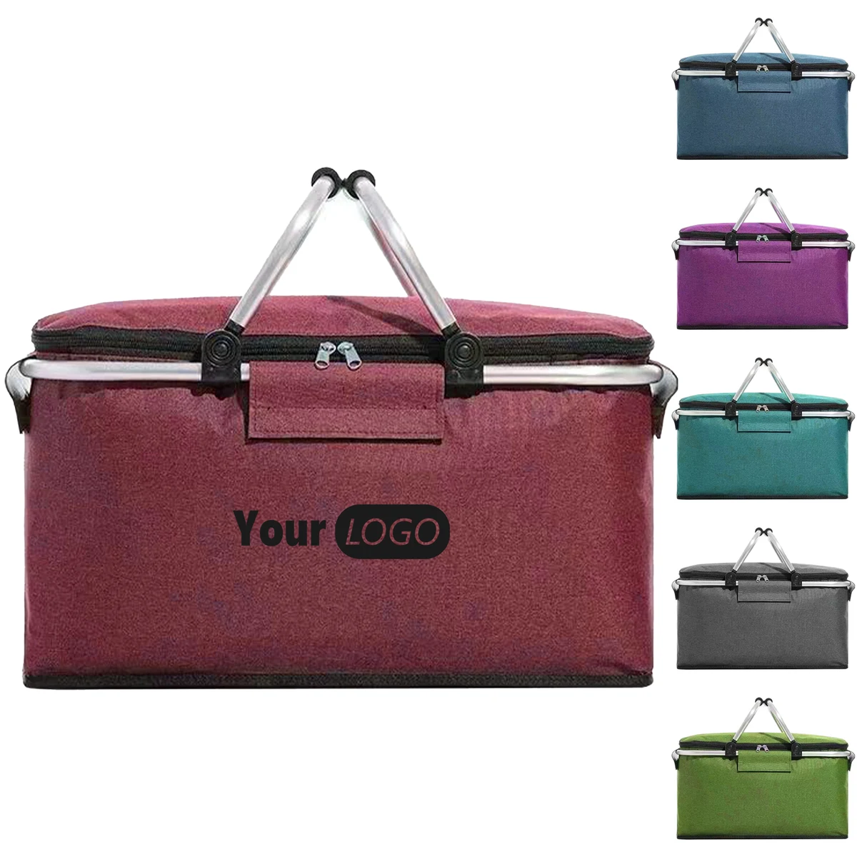 Polyester Folding Insulated Picnic Bag 1