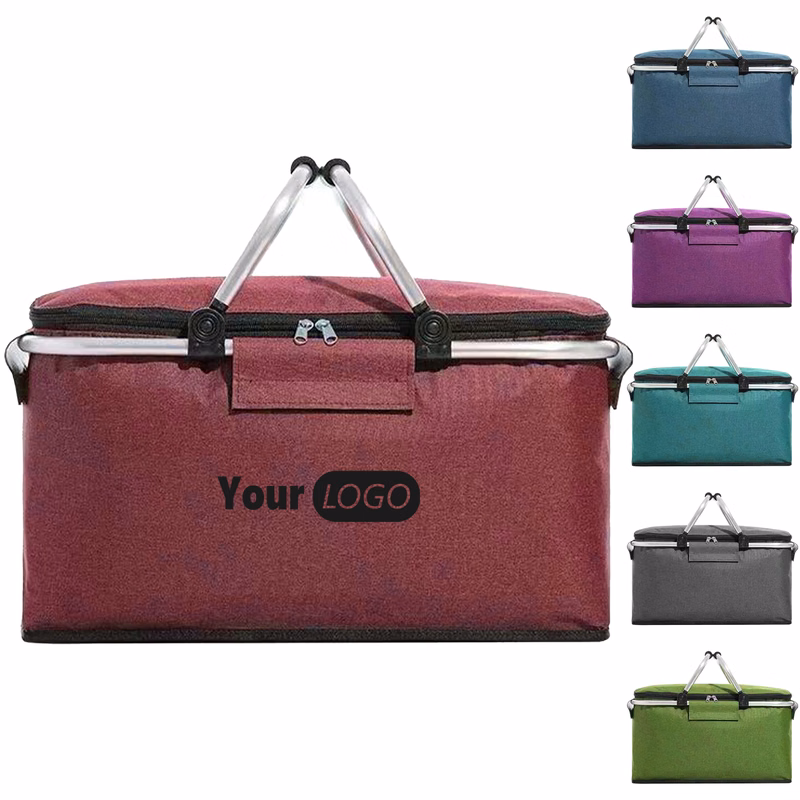 Polyester Folding Insulated Picnic Bag