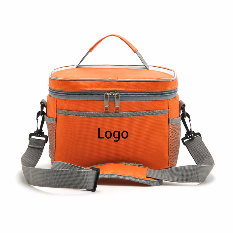 Insulated Lunch Cooler Bag with Detachable Strap