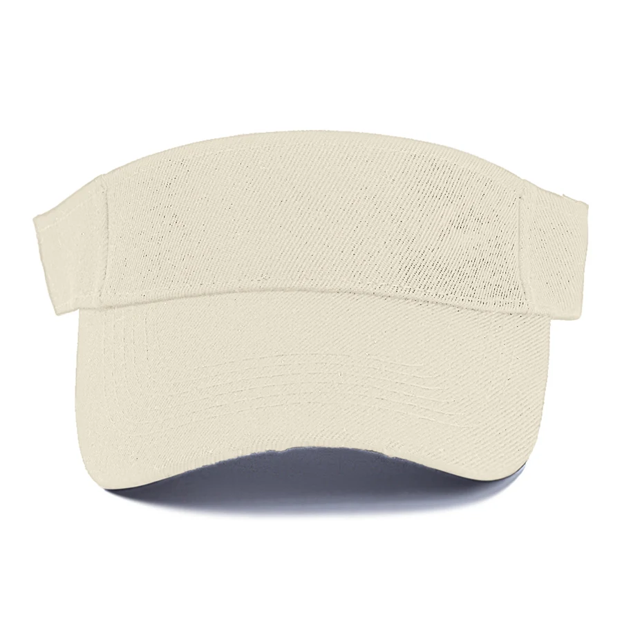 Kids' Stock Solid Color Polyester Visor - Sports Style 1