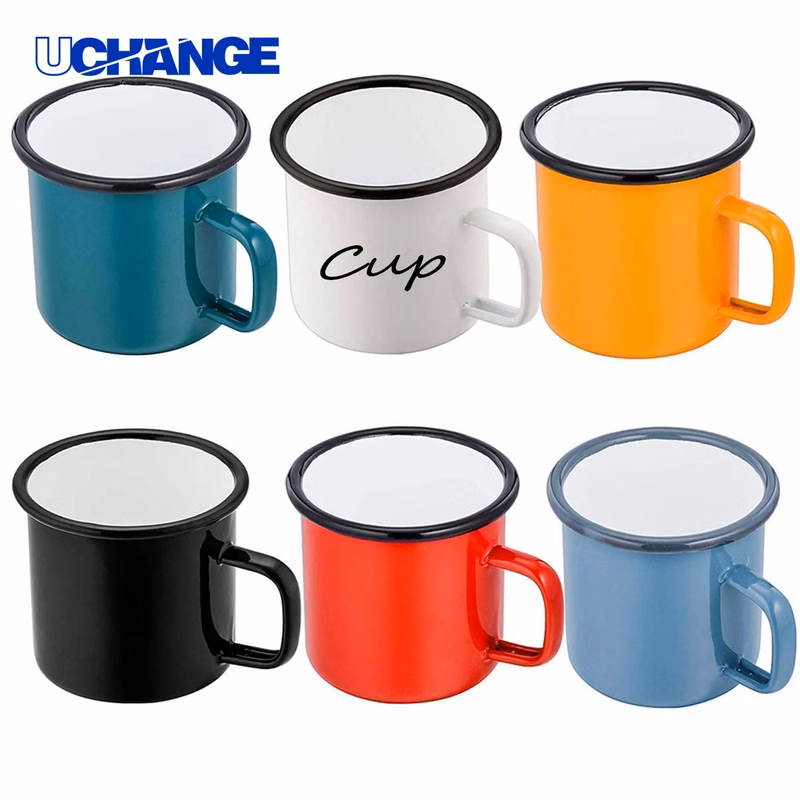 Enamel Water Bottle Container (12oz)