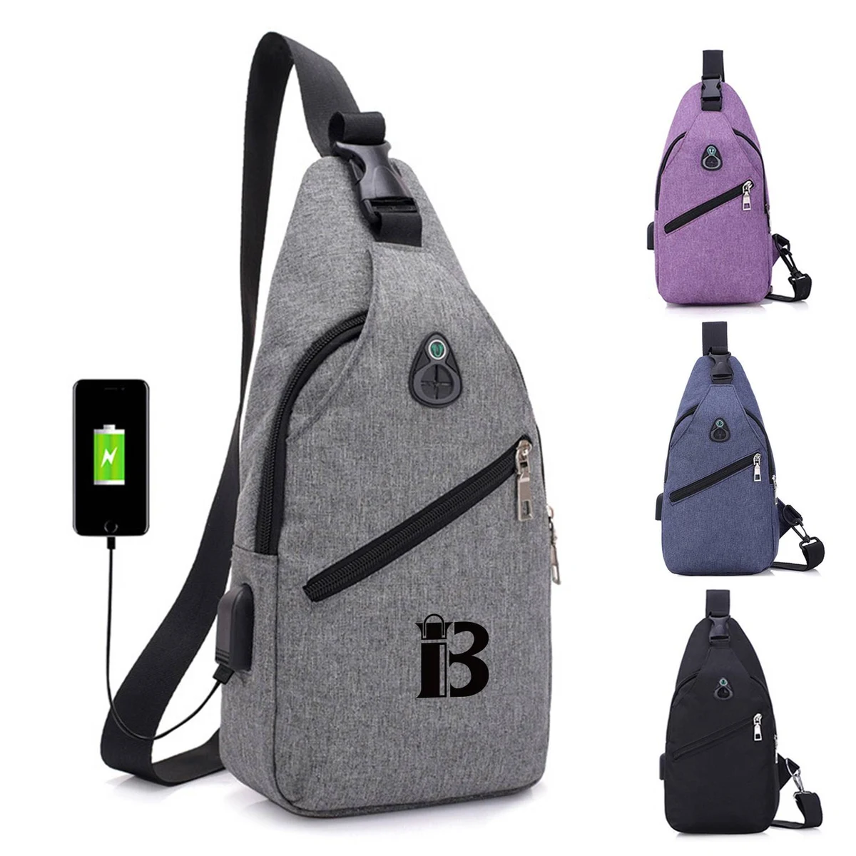 Oxford Travel Crossbody Sling Bag 1