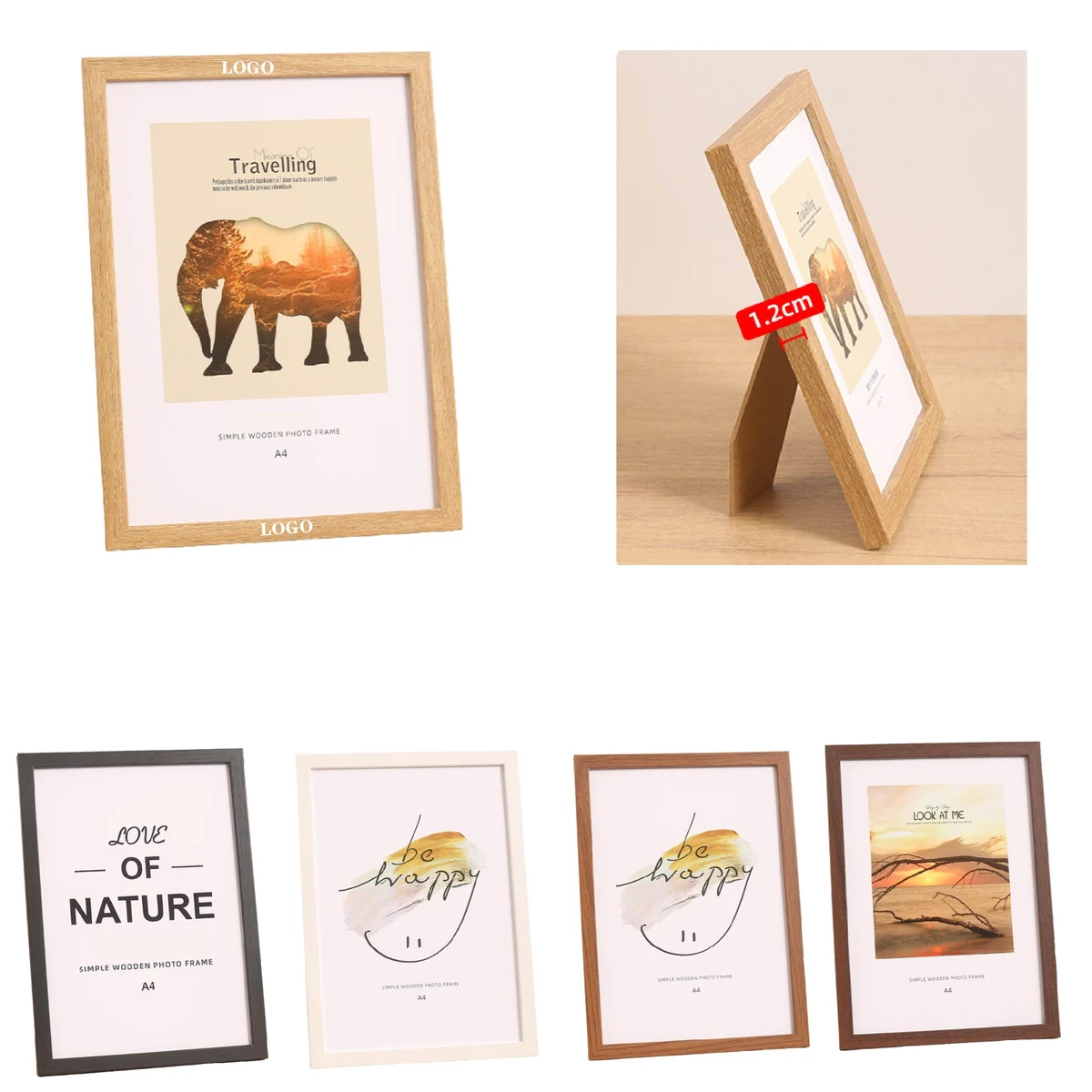 MOQ 10 pcs Wall Mount Photo Frame 1
