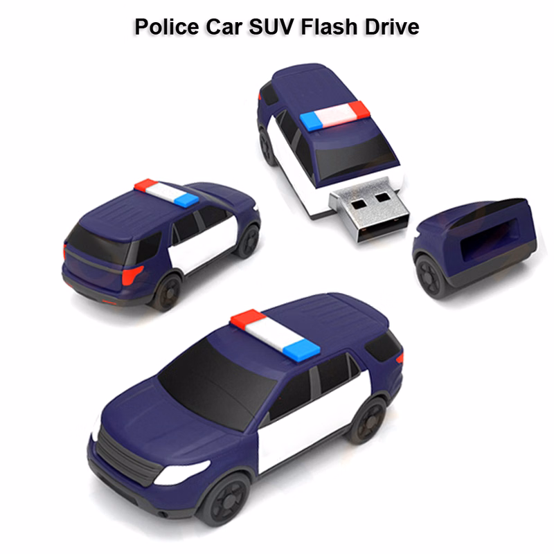 Police SUV Flash Drive / USB - 256MB