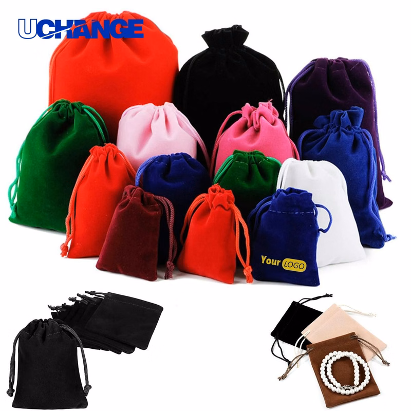 Jewelry Drawstring Gift Pouch Organizer