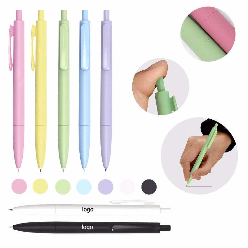 Retractable Gel Pen Black 0.5mm