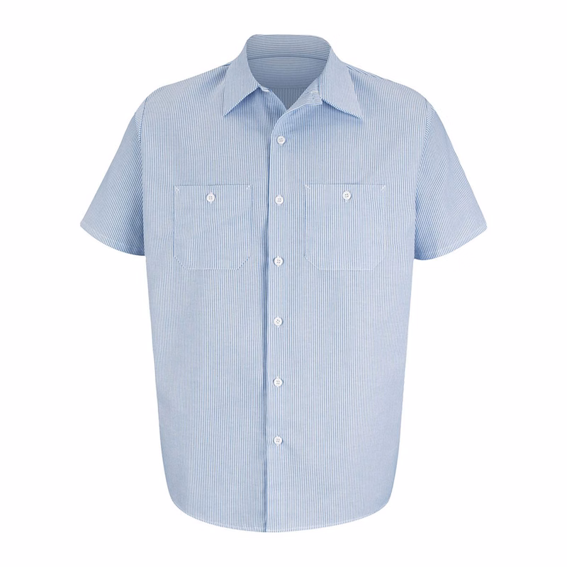 Men's Industrial Stripe Work Shirt - SL20