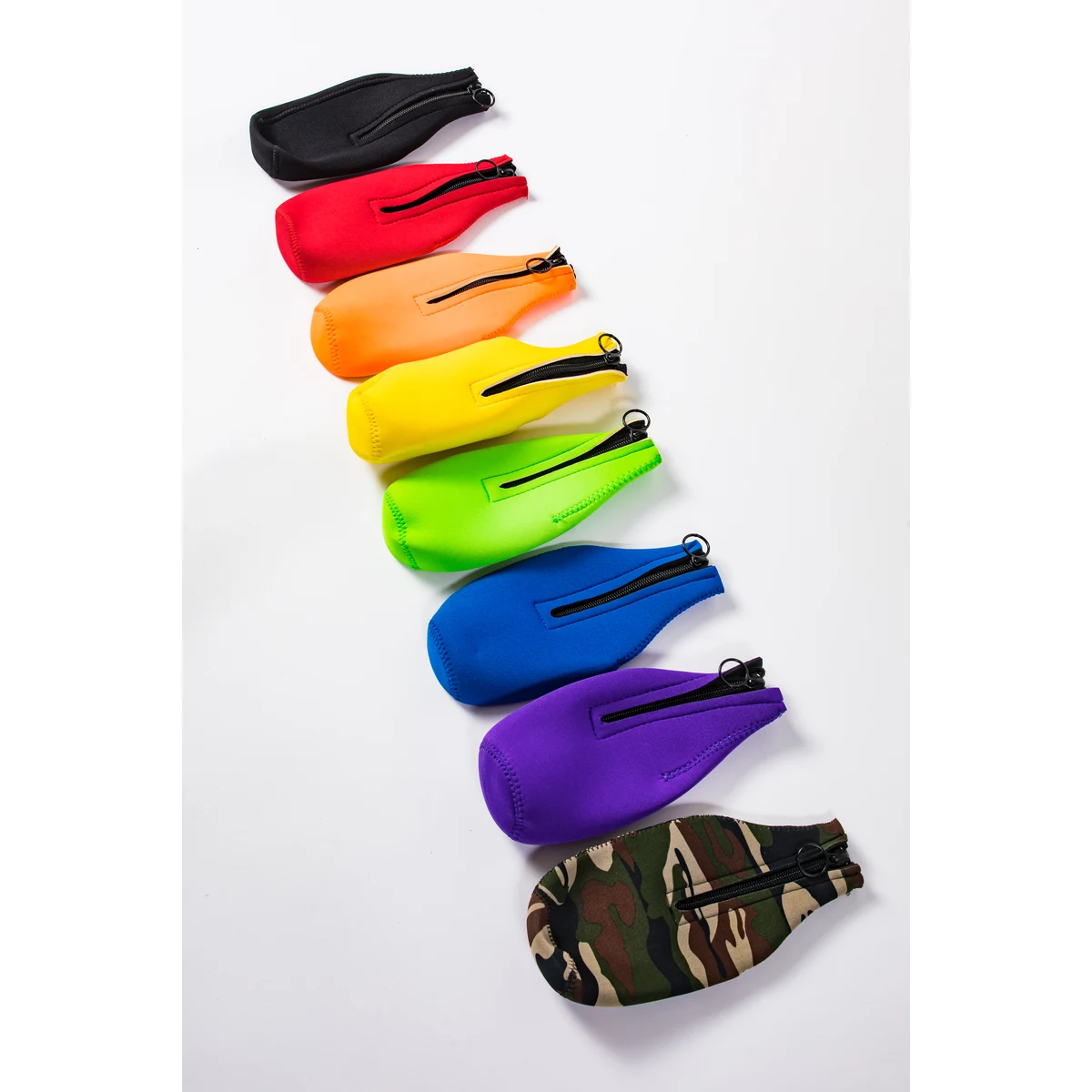 Neoprene Zipper Bottle Collapsible Insulator 1