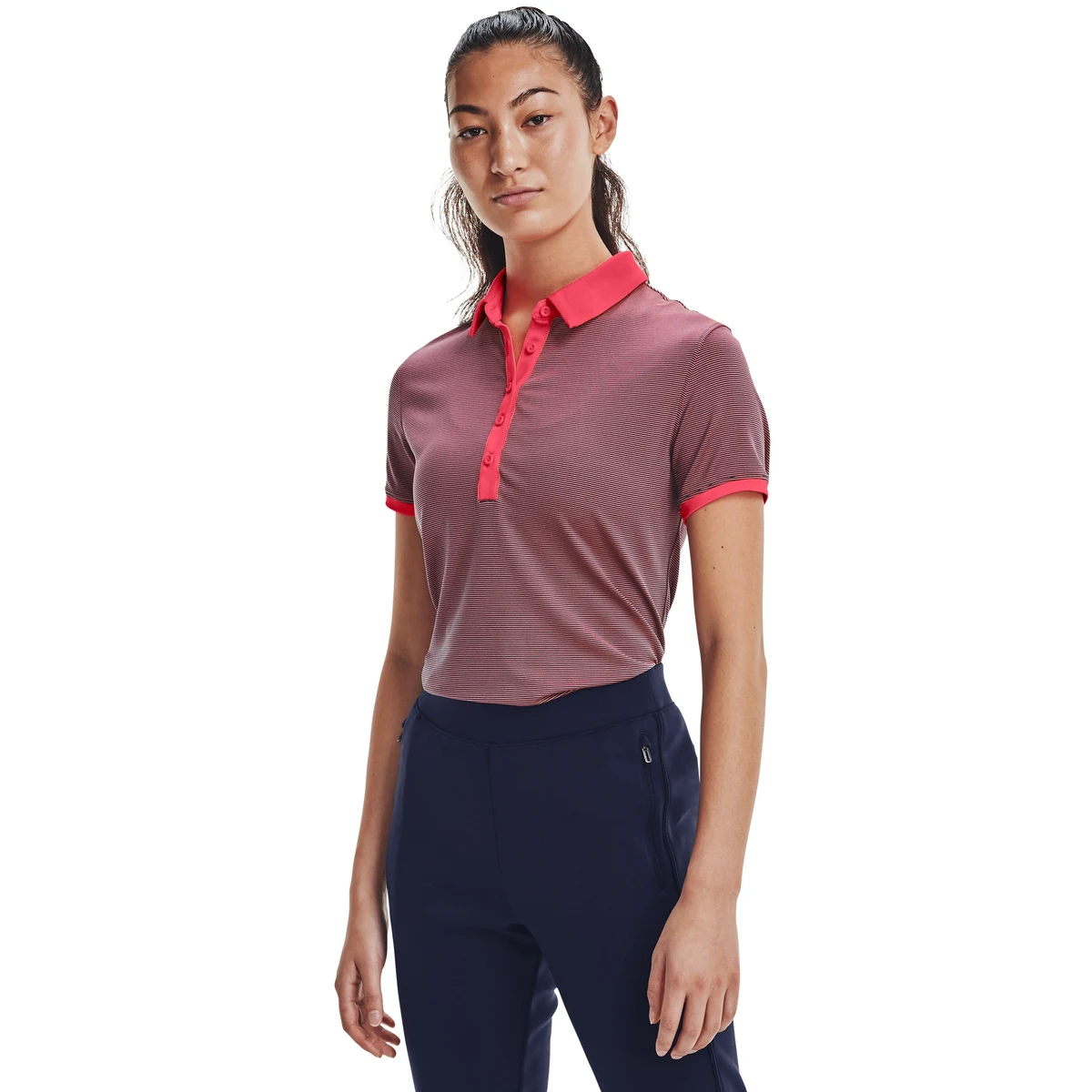 UA Zinger Women's Short Sleeve Polo 1
