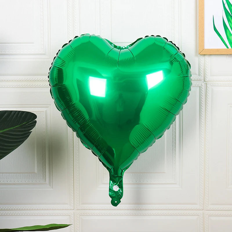 18 Inch Heart Shape Aluminum Foil Balloons 1