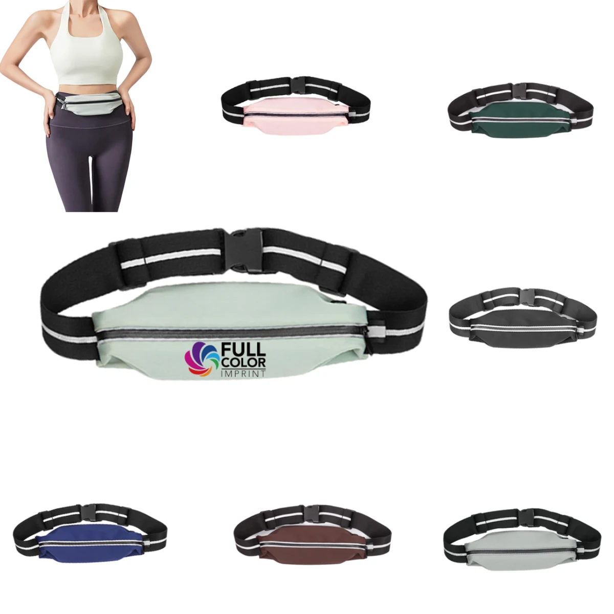 Full Color Outdoor Sports Fanny Pack MOQ 50 1
