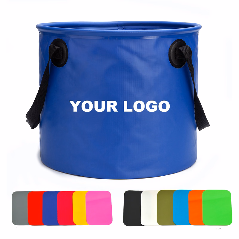 10L Outdoor Camping Handle Folding Bucket