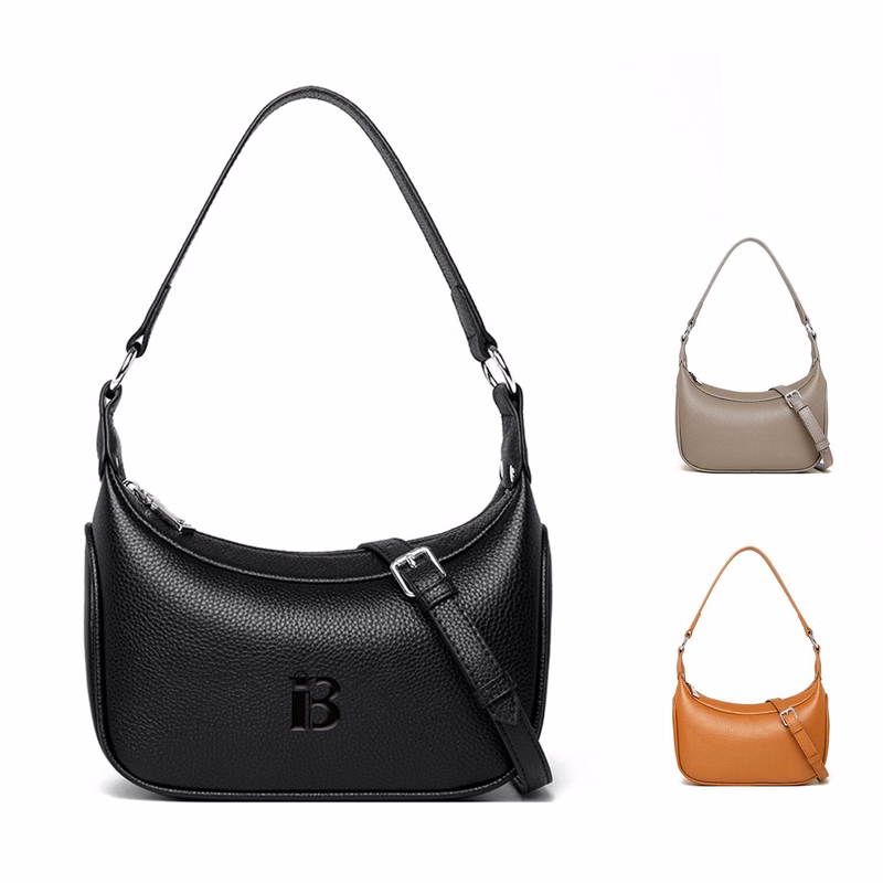 Real Leather Tote Shoulder Bag