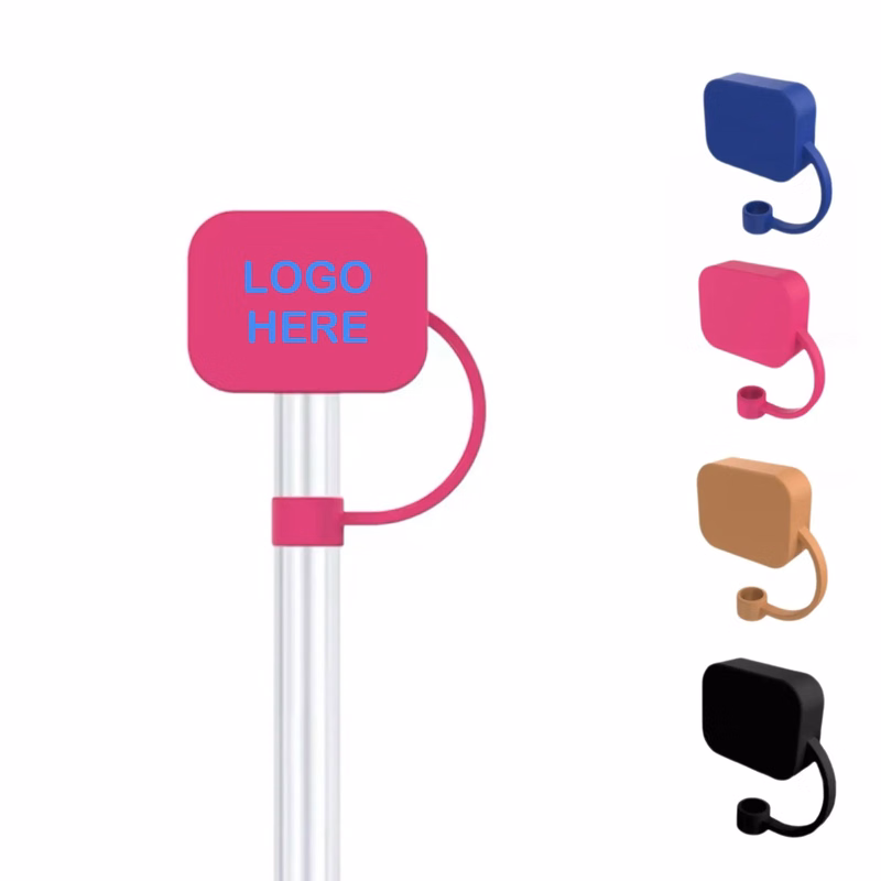 Square Silicone Dustproof Straw Cap