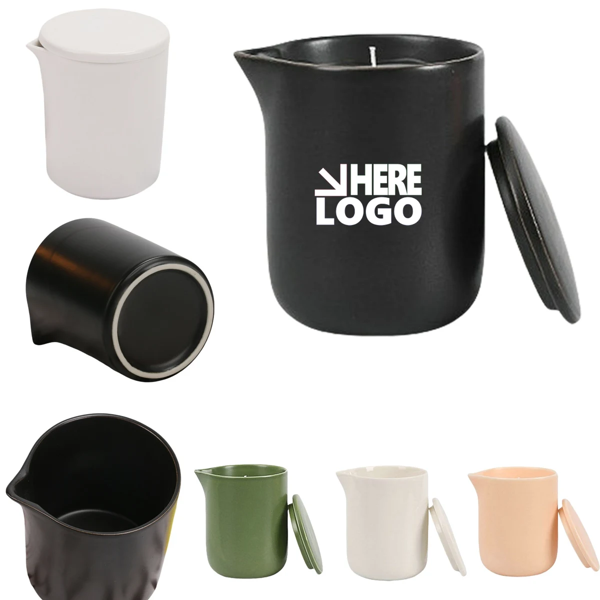 8oz Candles Ceramic Mug 1