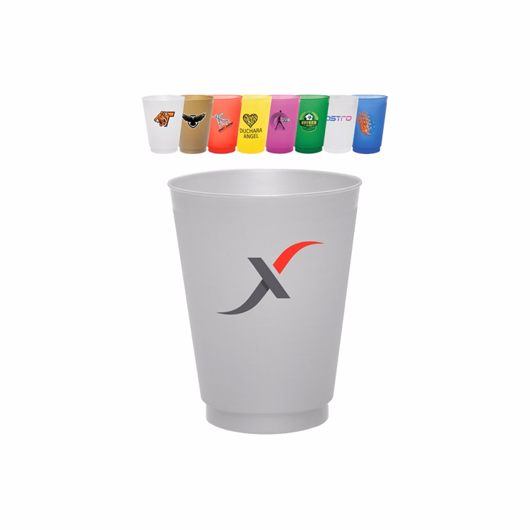 16 oz. Frost Flex Frosted Plastic Stadium Cup