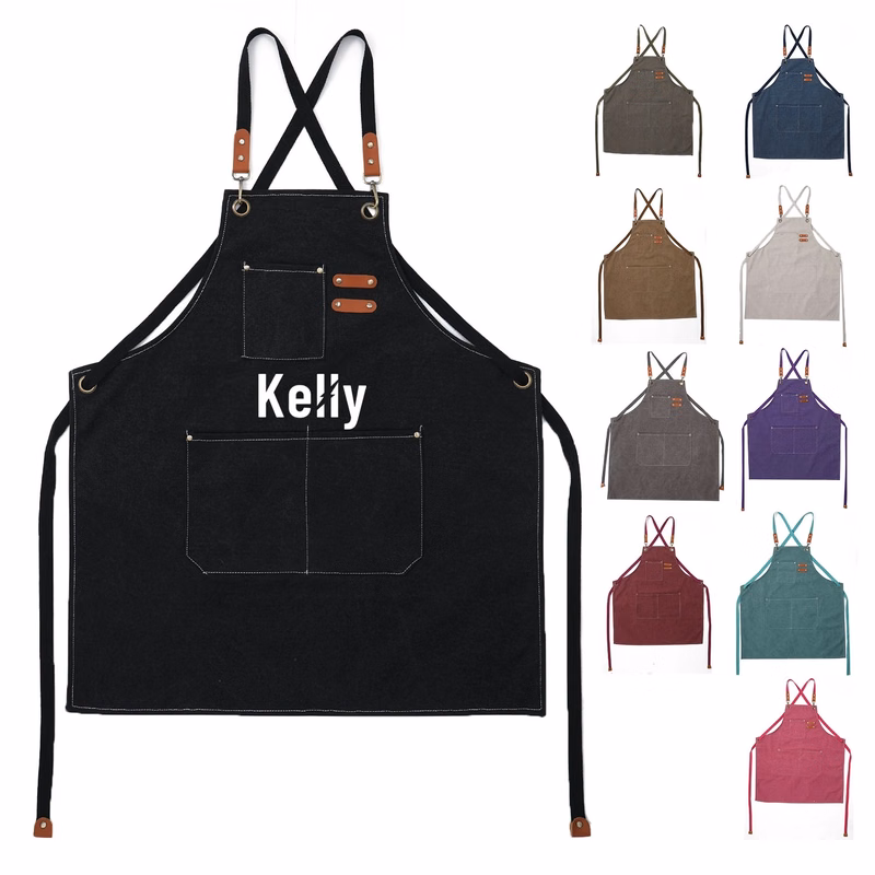 Chef Aprons For Men Women With Large Pockets