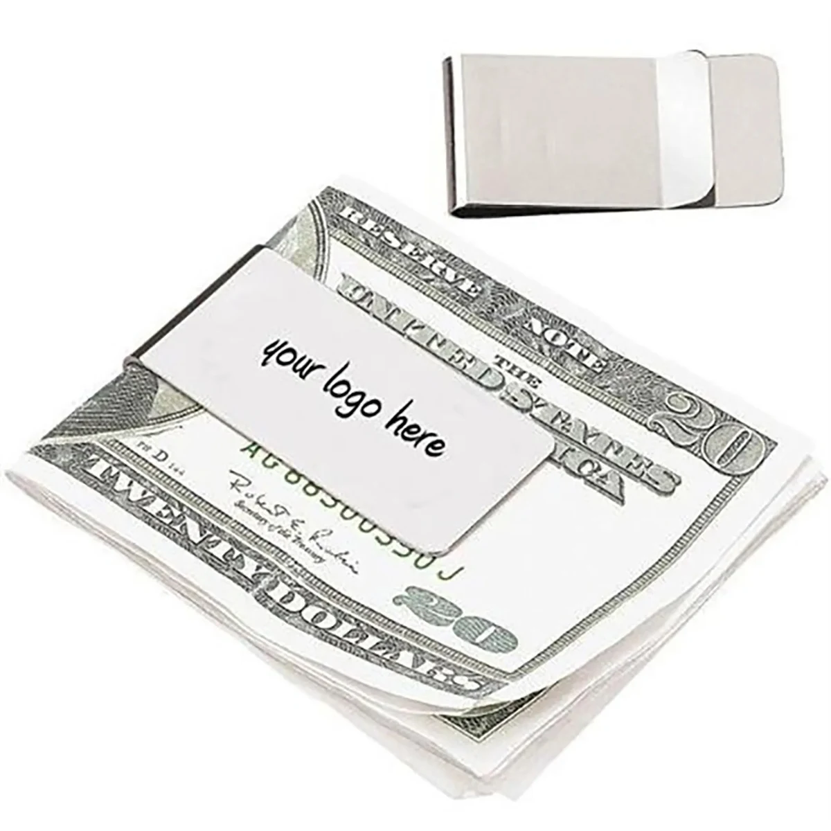 Stainless Steel Executive Money Clip 1