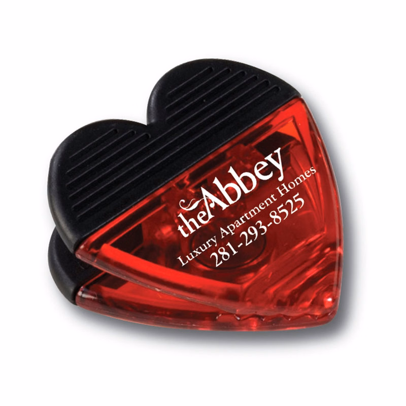 Heart Shaped Clip with Magnet