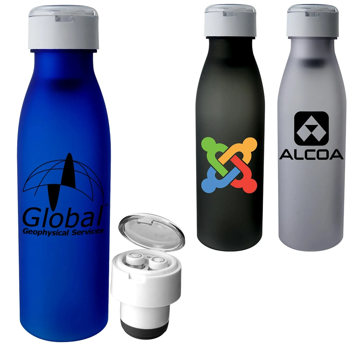 SILHOUETTE BLUETOOTH EAR BUD BOTTLE 1