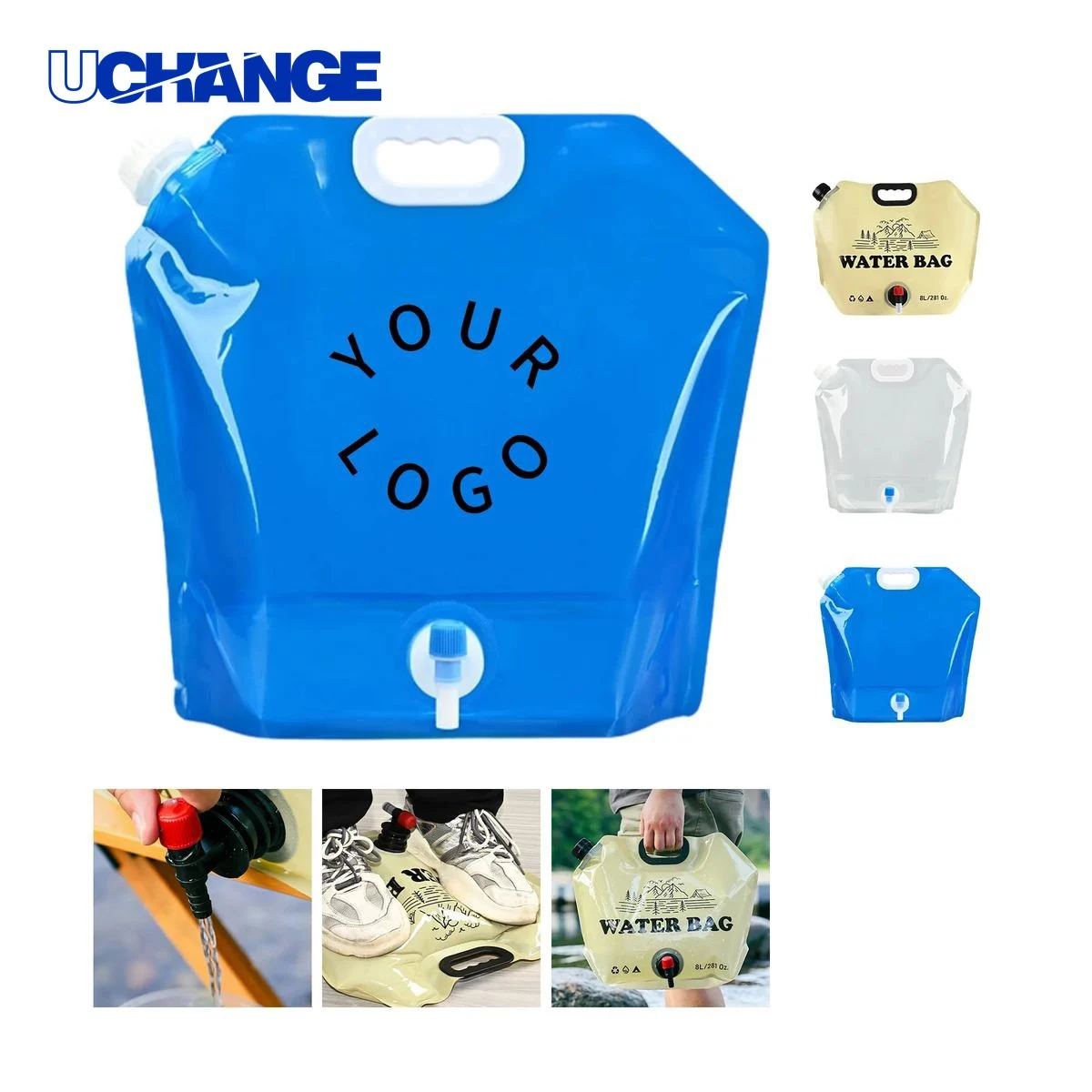 10 Liter Plastic Hydration Bag with Faucet 1