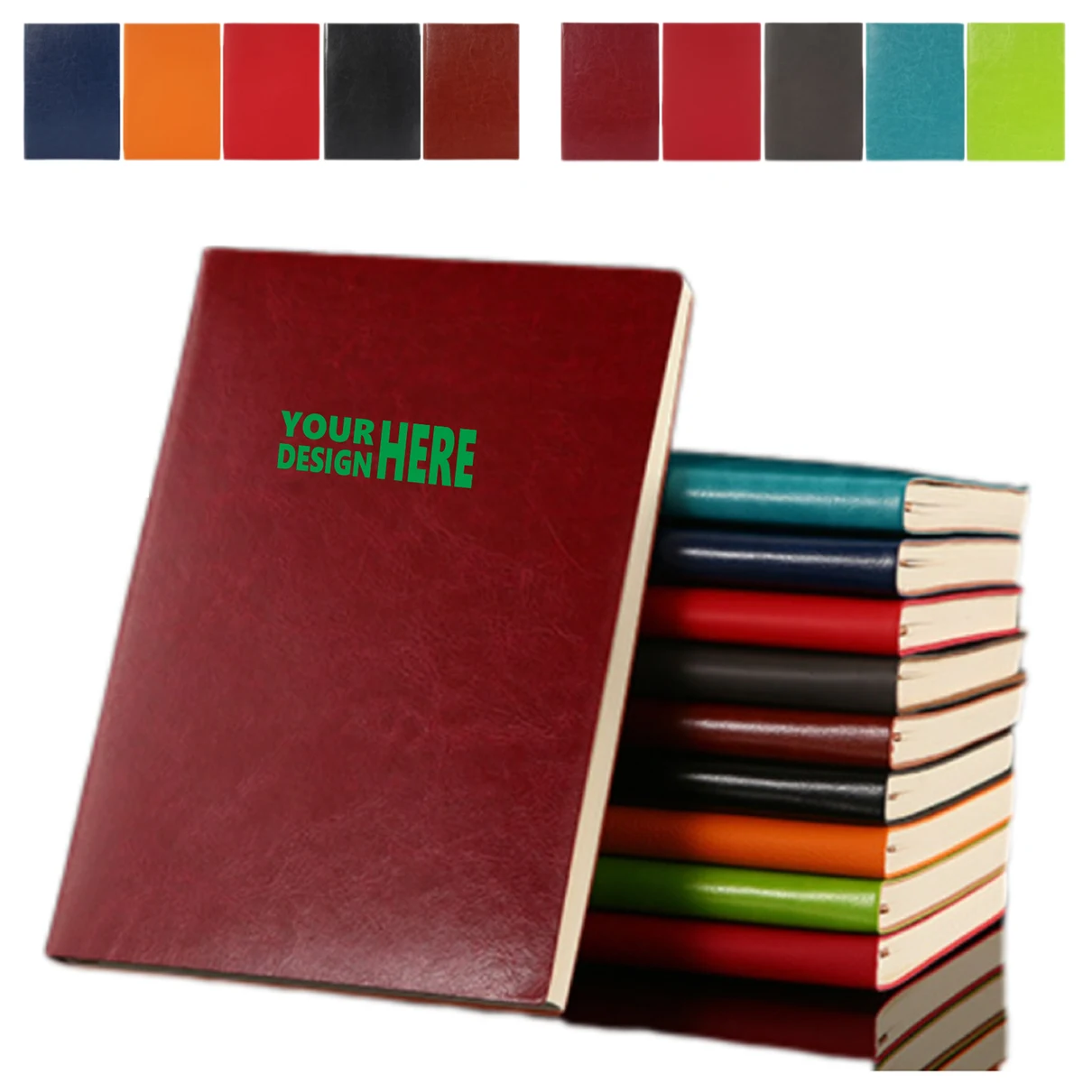 Classic A5 Leather Bound Notebook 1