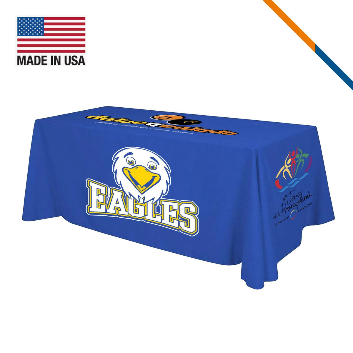 RUSH 4' Doden Standard Table Throw 1