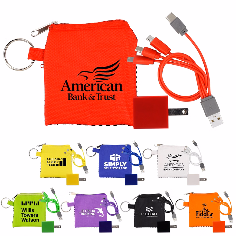 Sporty 4-in-1 Charging Techie Set
