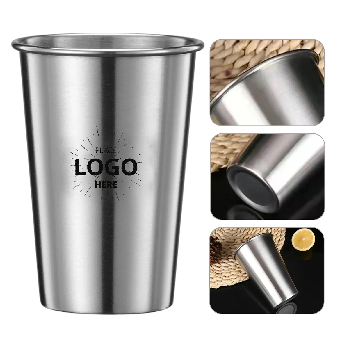 Stainless Steel Cups for Drinking 1
