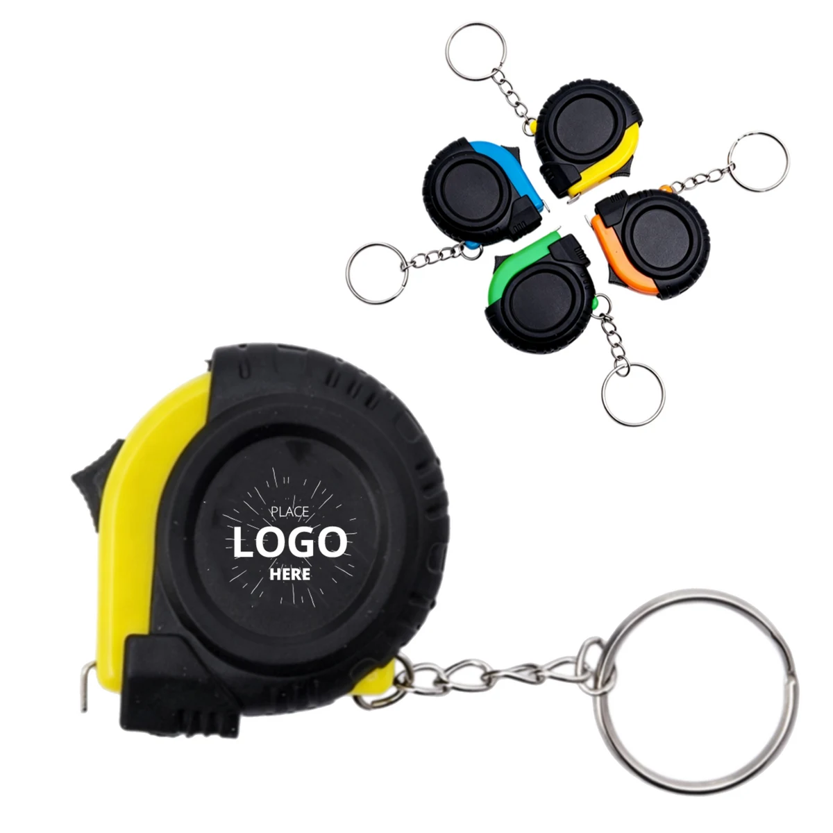 Pocket Tape Measure With Key Ring 1