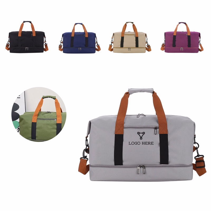 MOQ 50 Large Capacity Waterproof Duffle Travel Bag