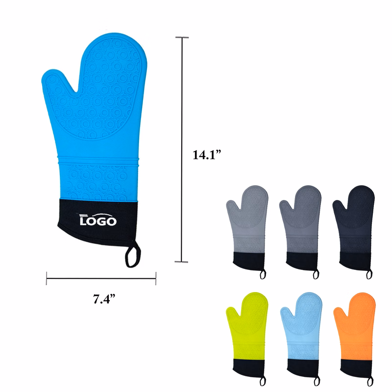 Heat Resistant Silicone Kitchen Gloves