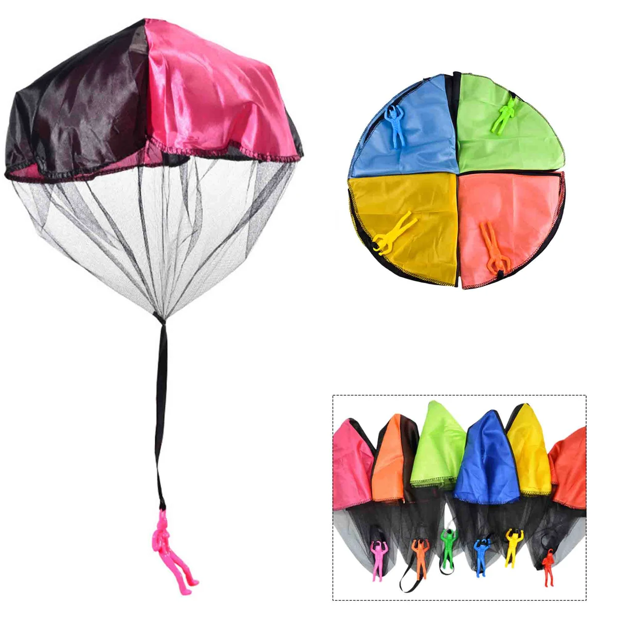 Outdoor Hand Throwing Parachute Toy 1