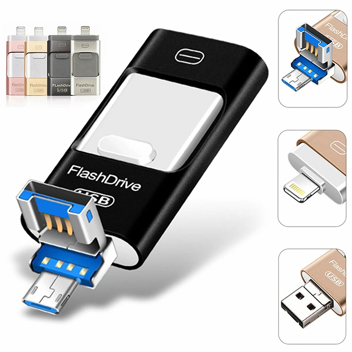 3-in-1 USB Thumb Drive 1