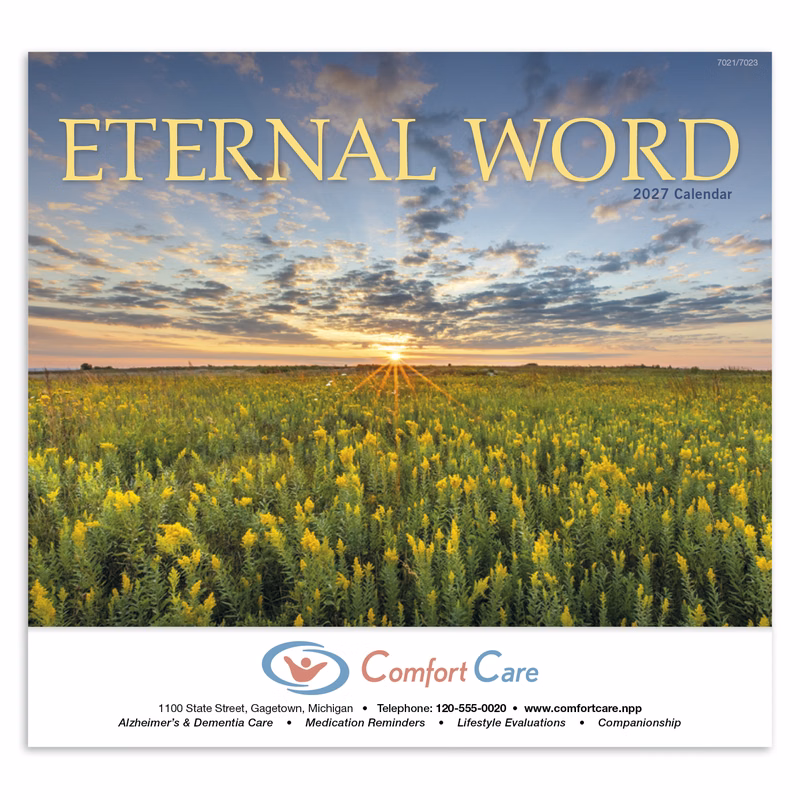 Good Value™ Eternal Word - Stapled Calendar