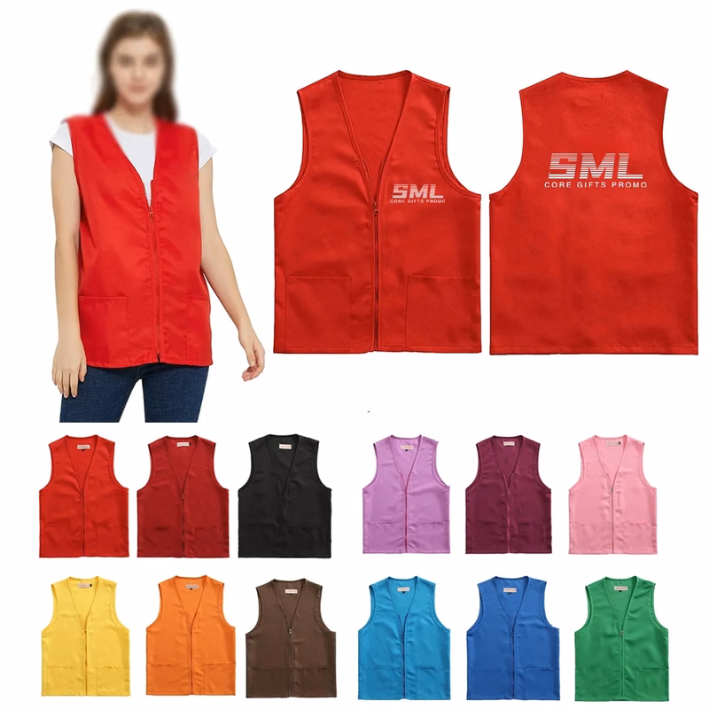 Adult Volunteer Activity Waistcoat - Cotton