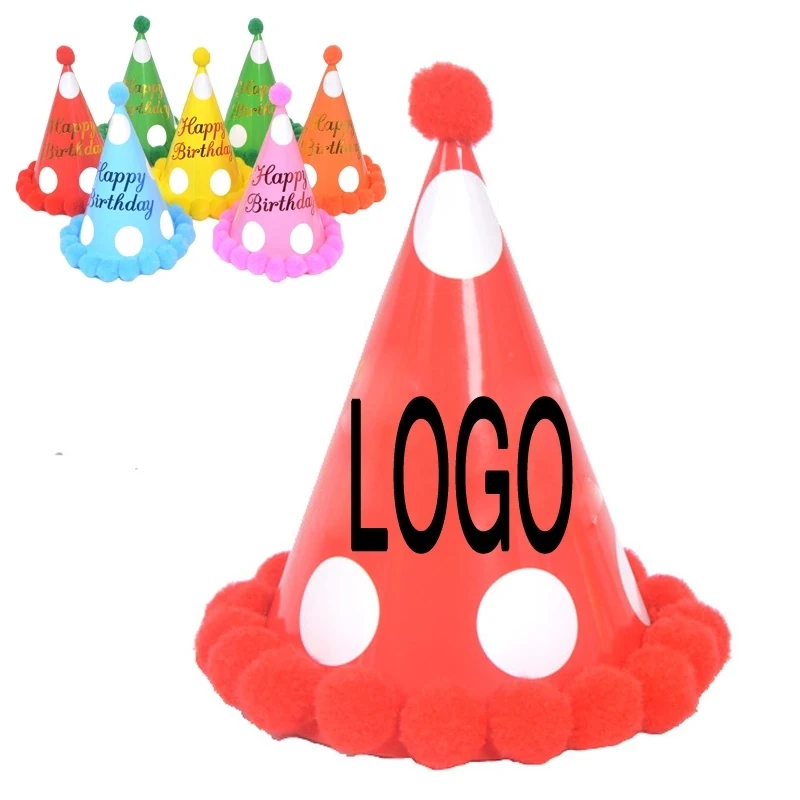 Birthday Party Kids Game Hat & Cake Celebration Decoration 1