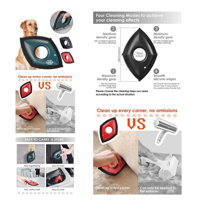 Mini Pet Hair Detailer Remover 1