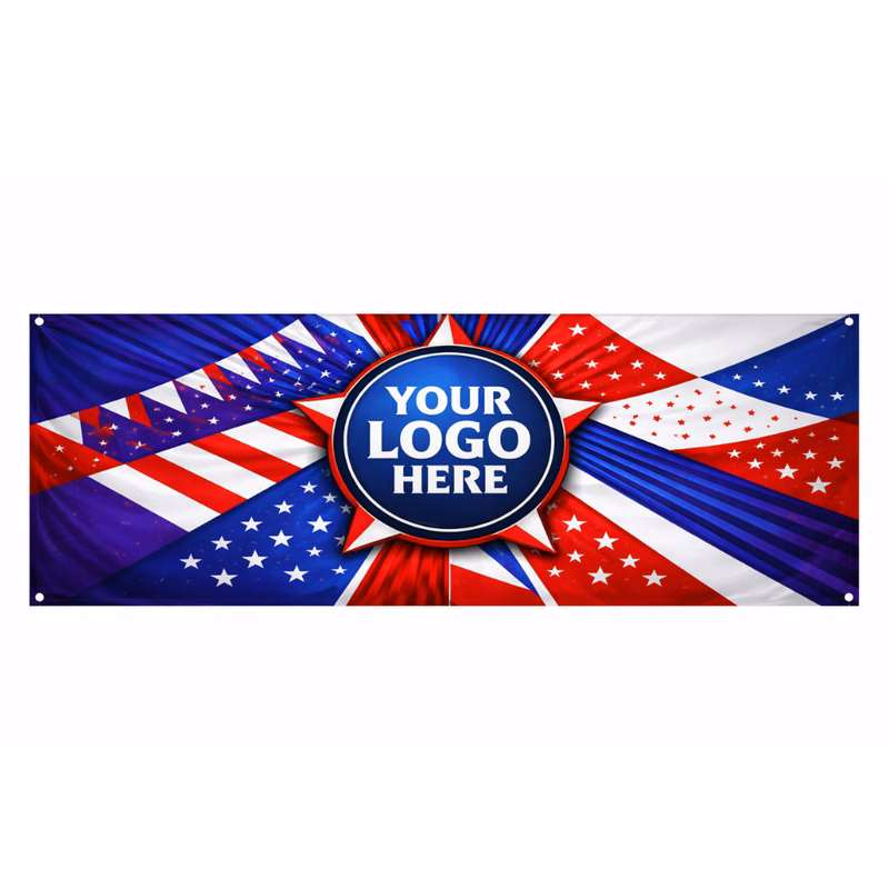 4'x15' Dye Sublimation Banner Single sided (Fabric Only)