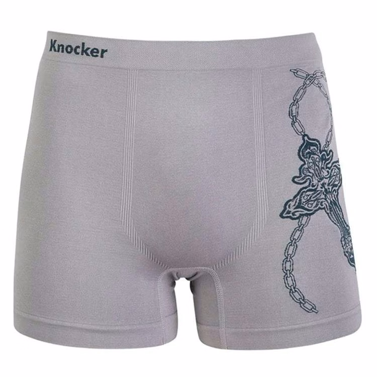 Men's Seamless Boxer Briefs - 6 Colors Cross Design One Size Fits Most