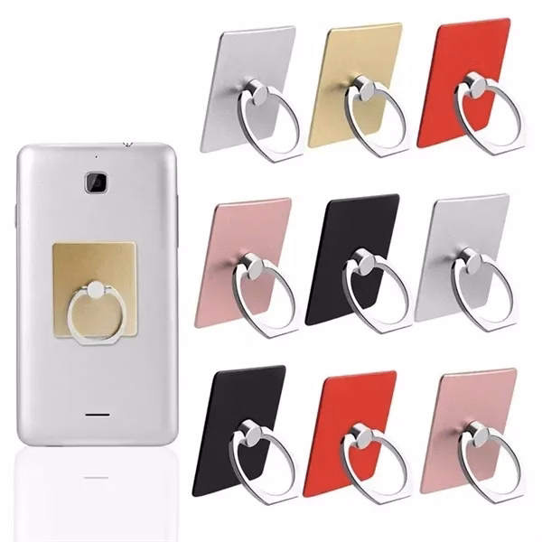 Custom Metal Phone Ring Holder with Strong Grip — Smartphone Stand & Mobile Accessory