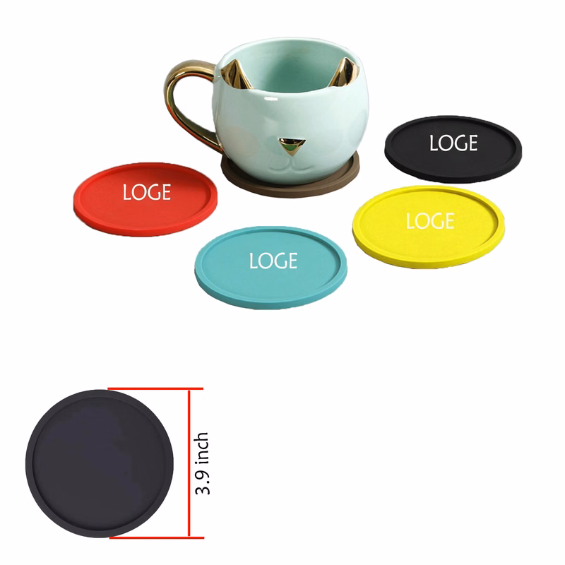 Reusable Silicone Cup Mat MOQ 100PCS
