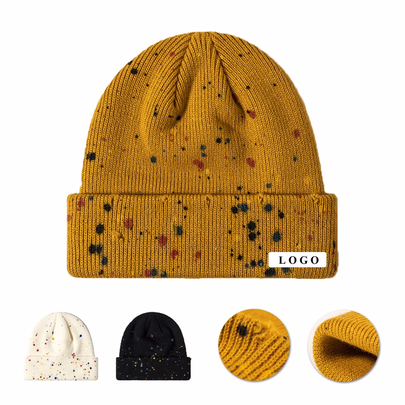Splash-ink Design Beanie
