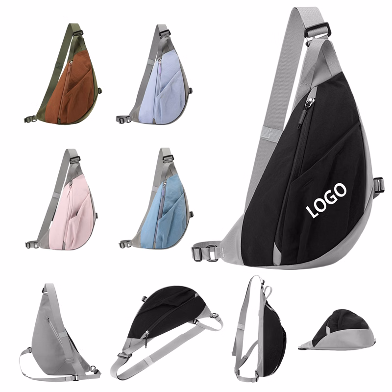 Water-Resistant Crossbody Sling Chest Bag