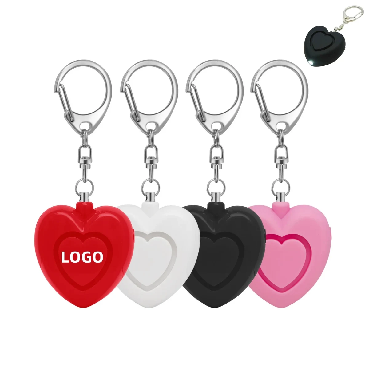Heart-Shaped Anti-Wolf Alarm With Light 1